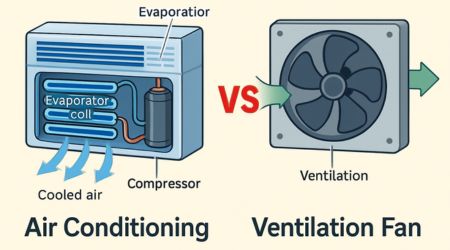 Air Conditioning vs Ventilation